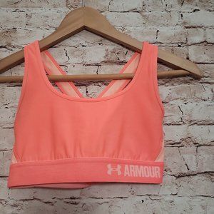 Under Armour Sports Bra Cross Straps S Orange